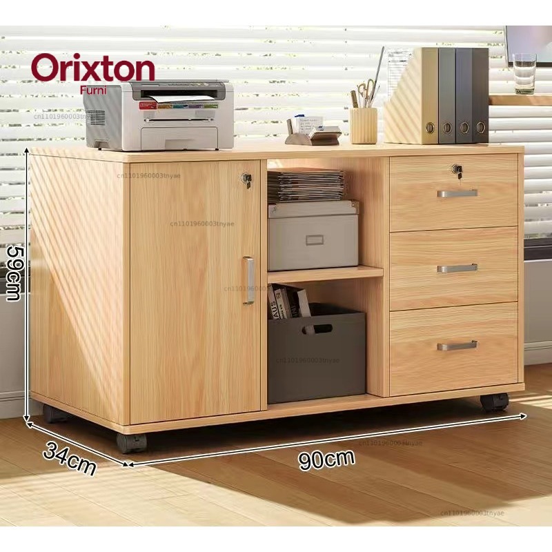 Office Furniture Filing Cabinets - File cabinet removable with lock modern