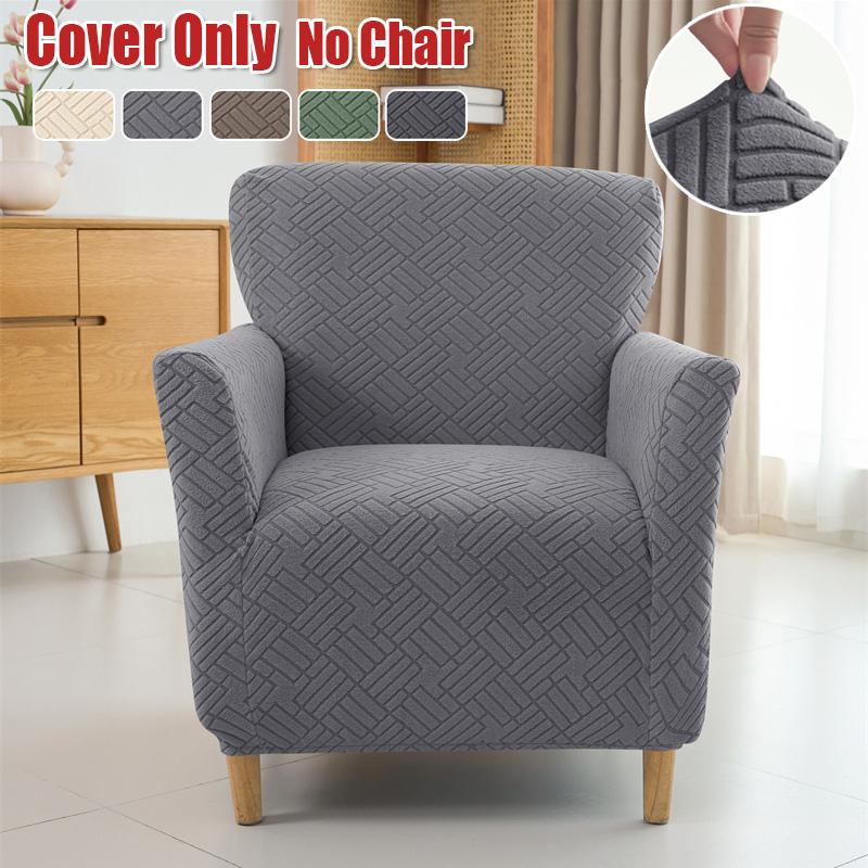 1PC Tub Bar Sofa Cover Jacquar - Office Furniture Dimensions review and price