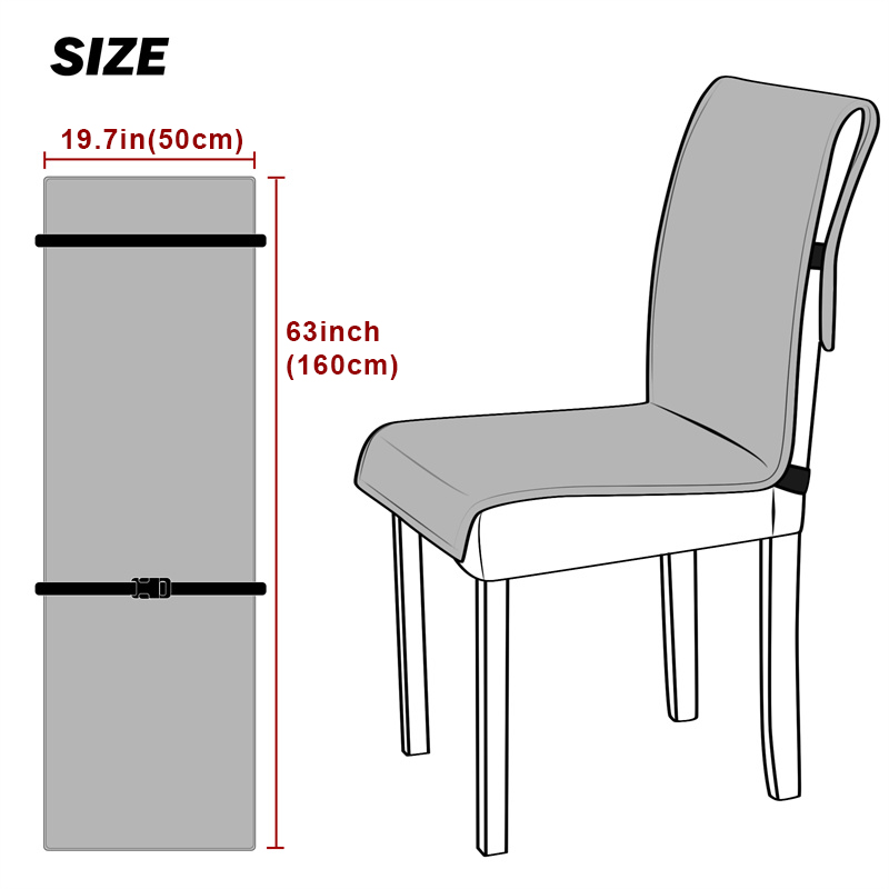 1PC Quilted Dining Chair Cover - Office Furniture Dimensions review and price
