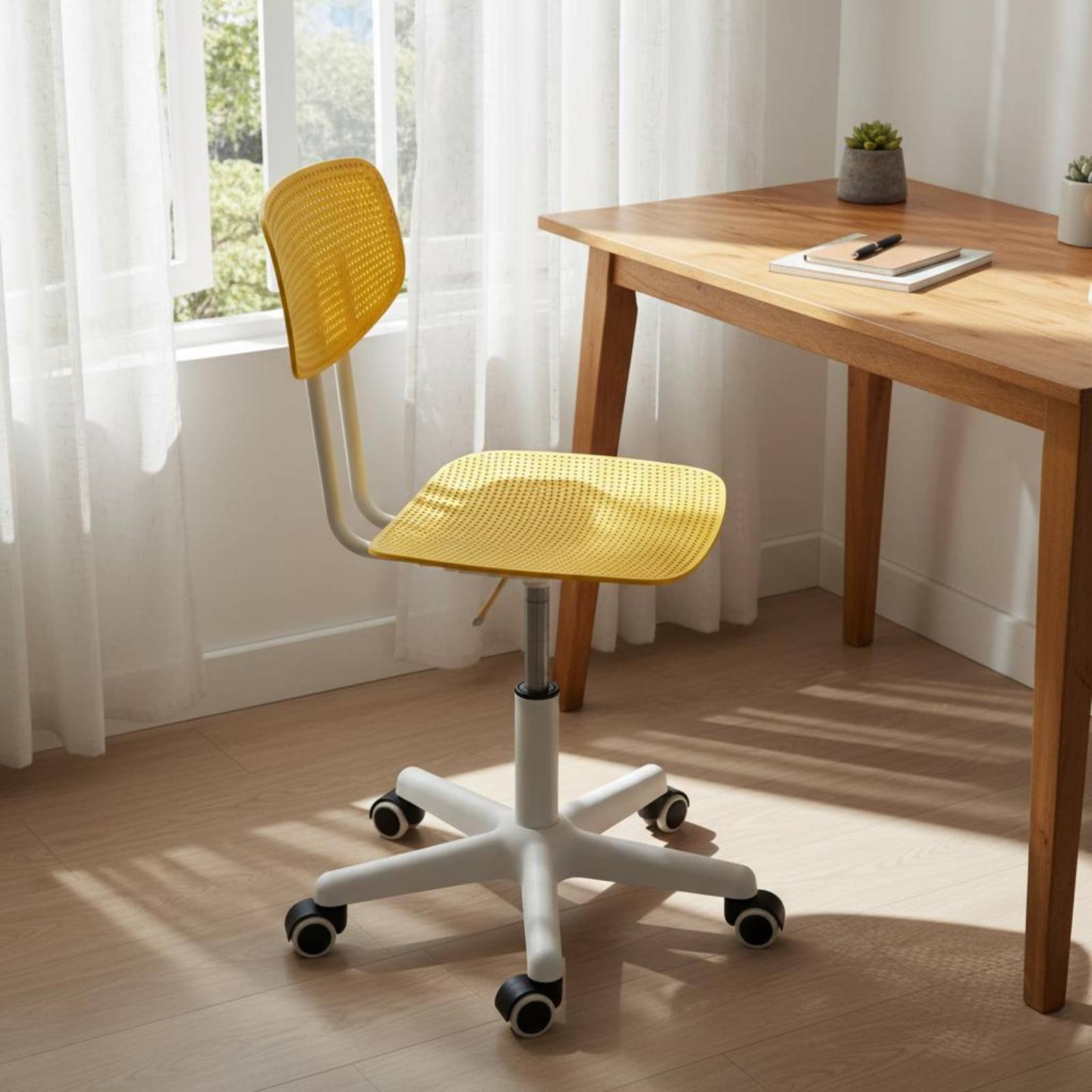 Adjustable Rolling Desk Chair  - Office Furniture And Desks review and price