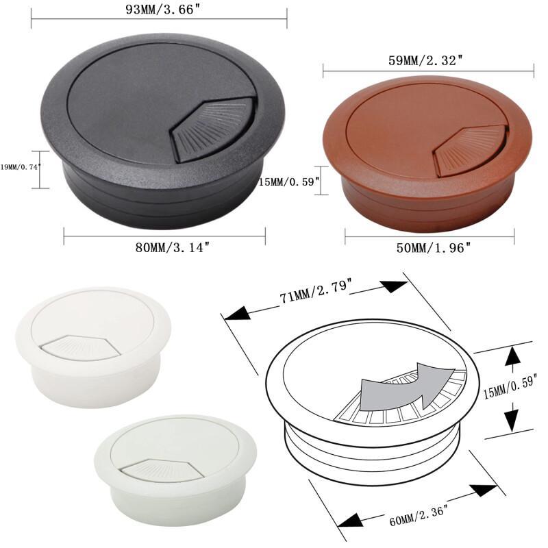 1Pcs Cable Hole Cover Cord Gro - Office Furniture And Desks review and price