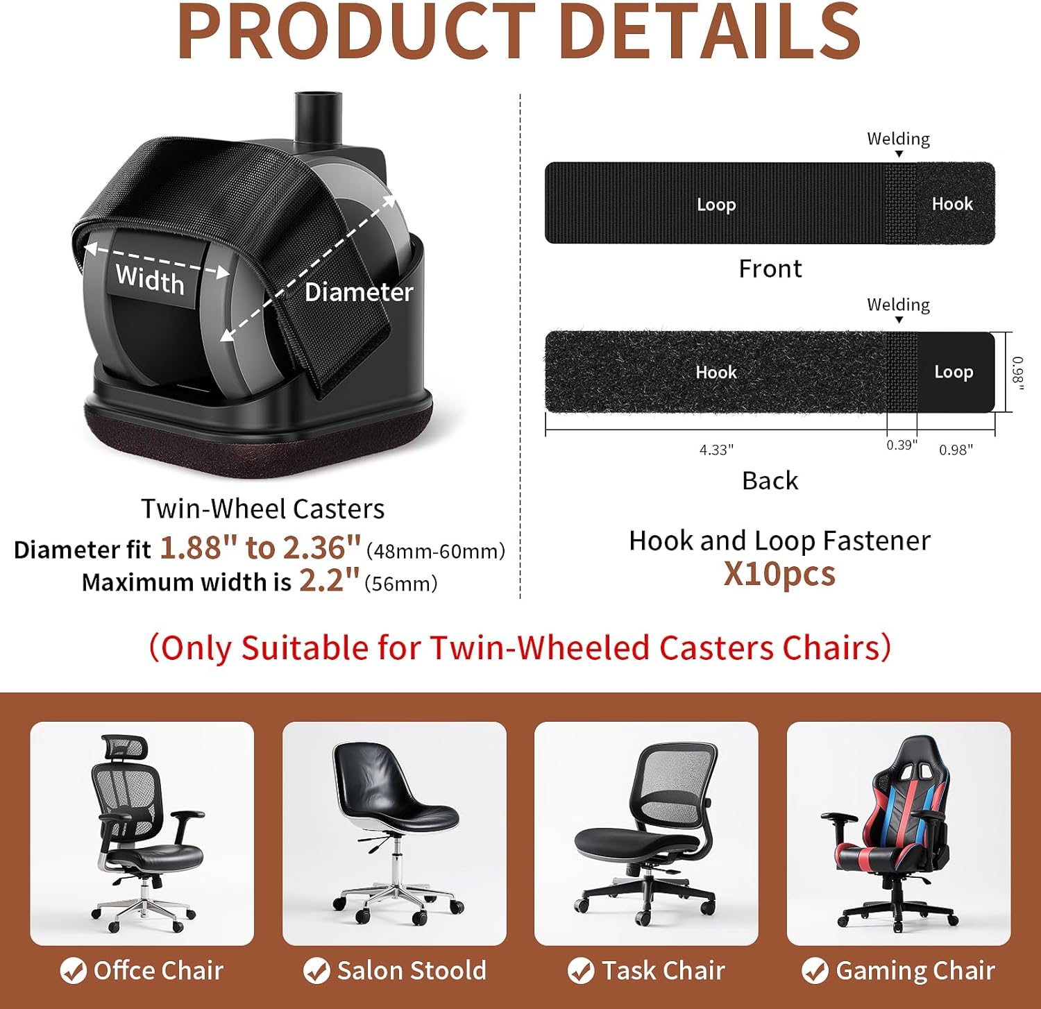 5PCS Chair Leg Protectors Offi - Office Furniture Installation review and price