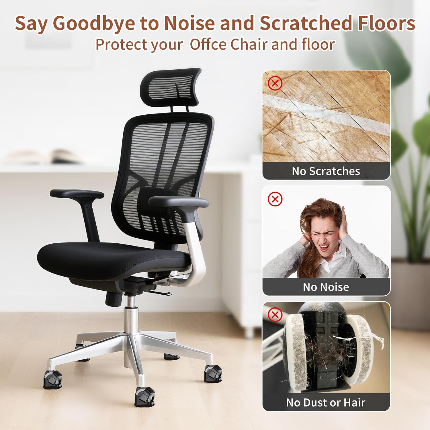 5PCS Chair Leg Protectors Offi - Office Furniture Installation review and price