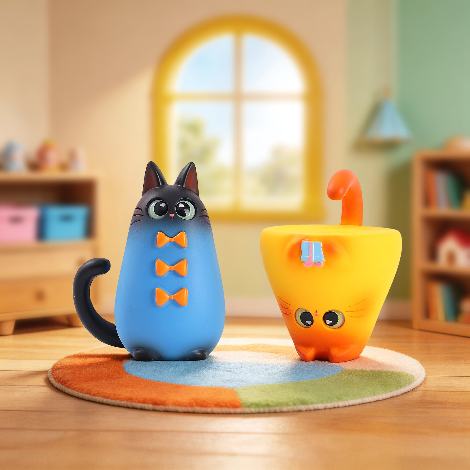 Blind Box Cat Figurine Resin C - Office Furniture Installation review and price