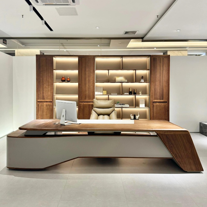 Wooden Fashion Office Desk Sim - Office Furniture Dimensions review and price