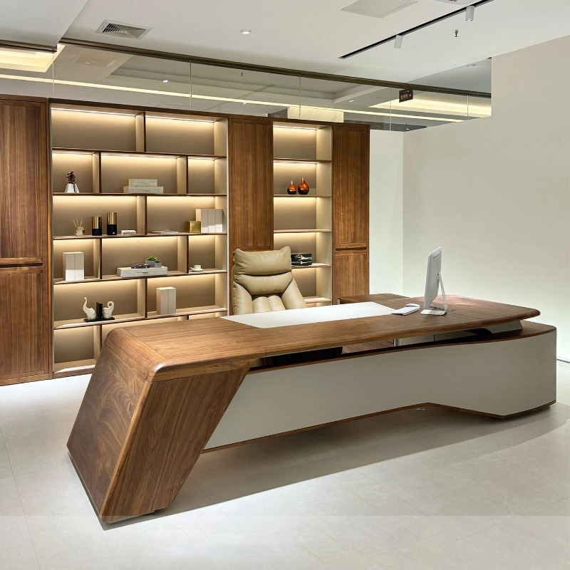 Wooden Fashion Office Desk Sim - Office Furniture Dimensions review and price