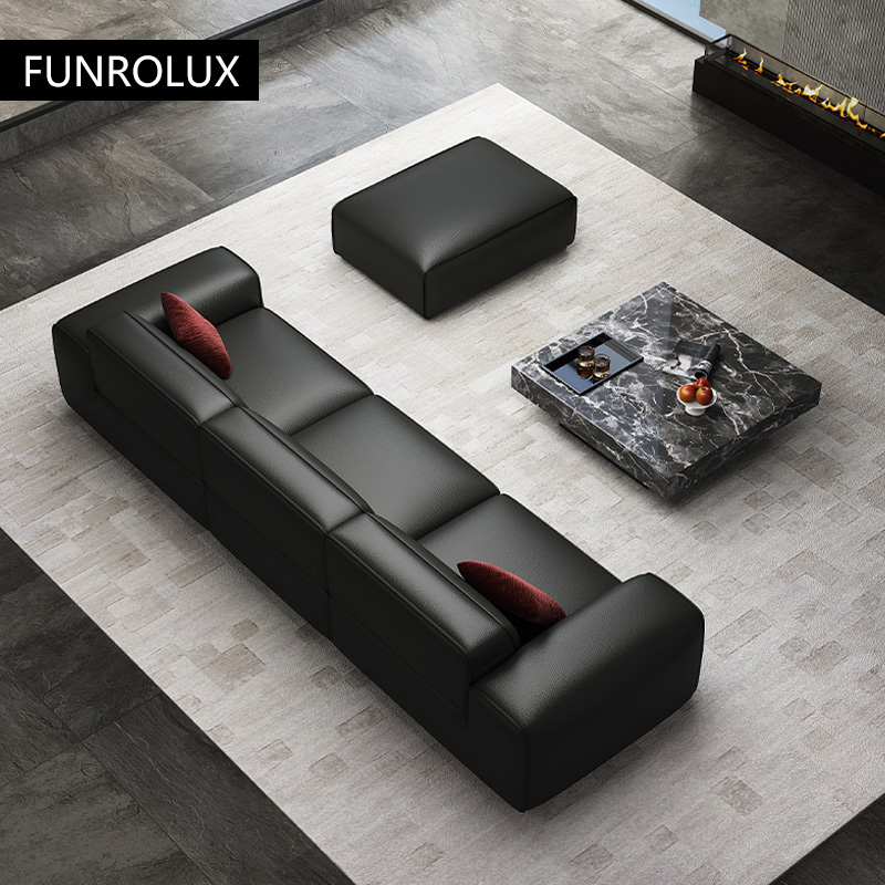 Big Black Cow Leather Sofa Off - Office Furniture First review and price