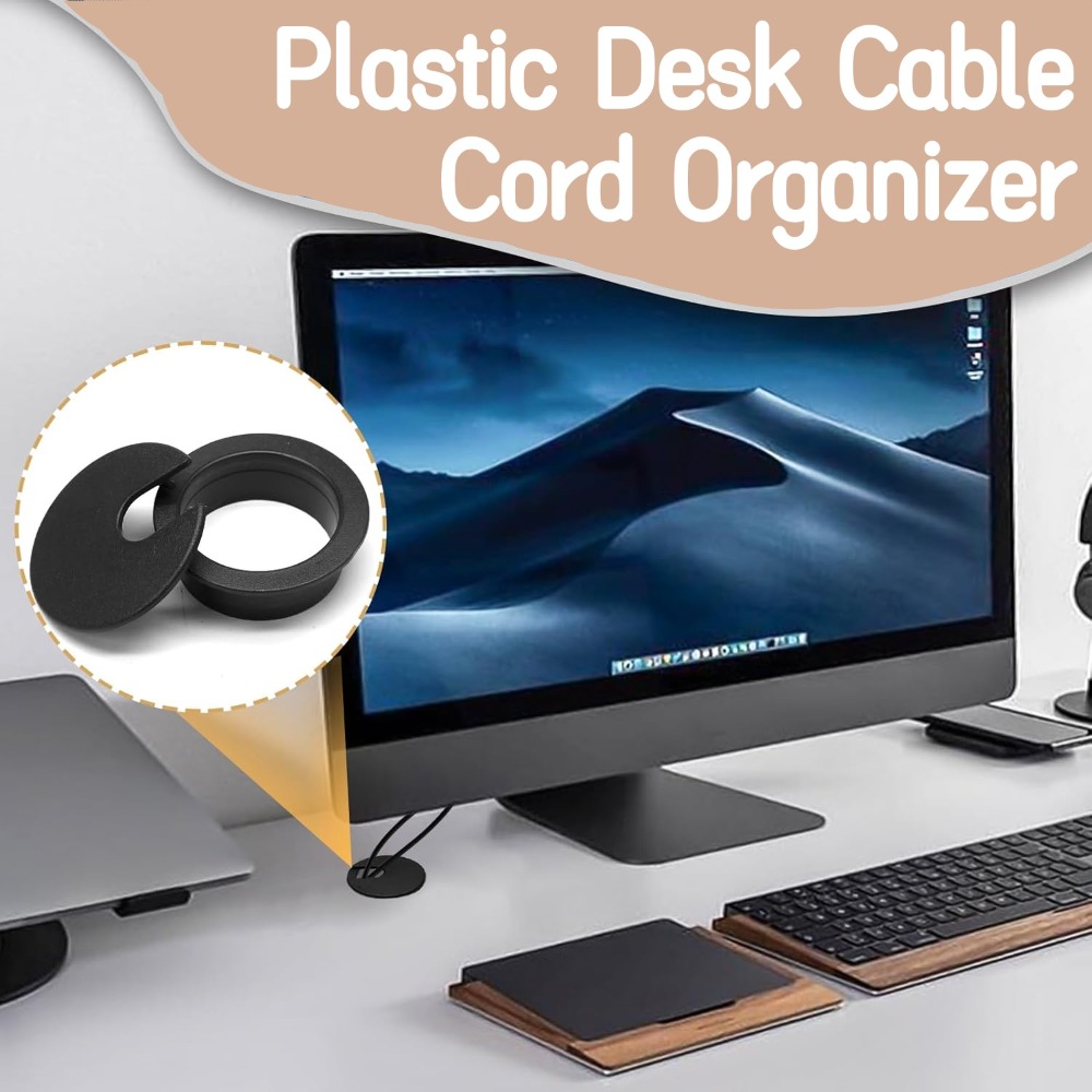 Plastic Wire Hole Cover 1.5/2/ - Office Furniture And Desks review and price
