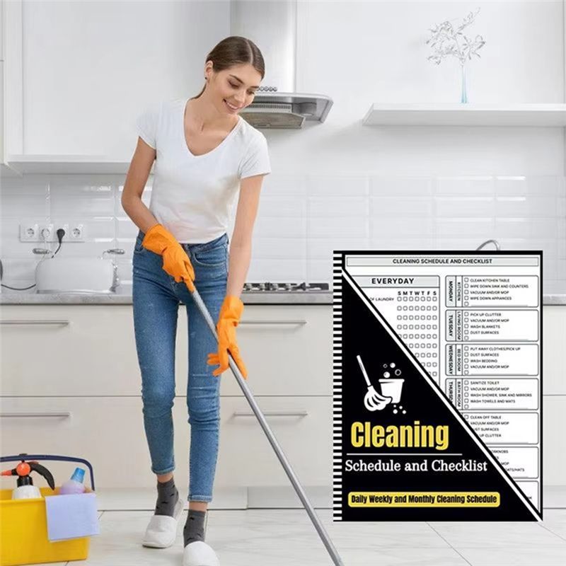 A55F-Cleaning Planner Chore Li - Office Furniture Filing Cabinets review and price