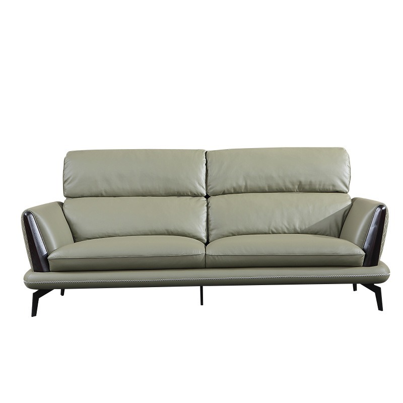 Leather sofa, high-end villa,  - Office Furniture First review and price