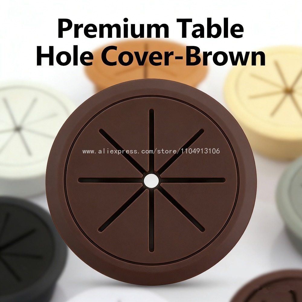 1Pcs Desk Cable Grommet 50/53/ - Office Furniture And Desks review and price