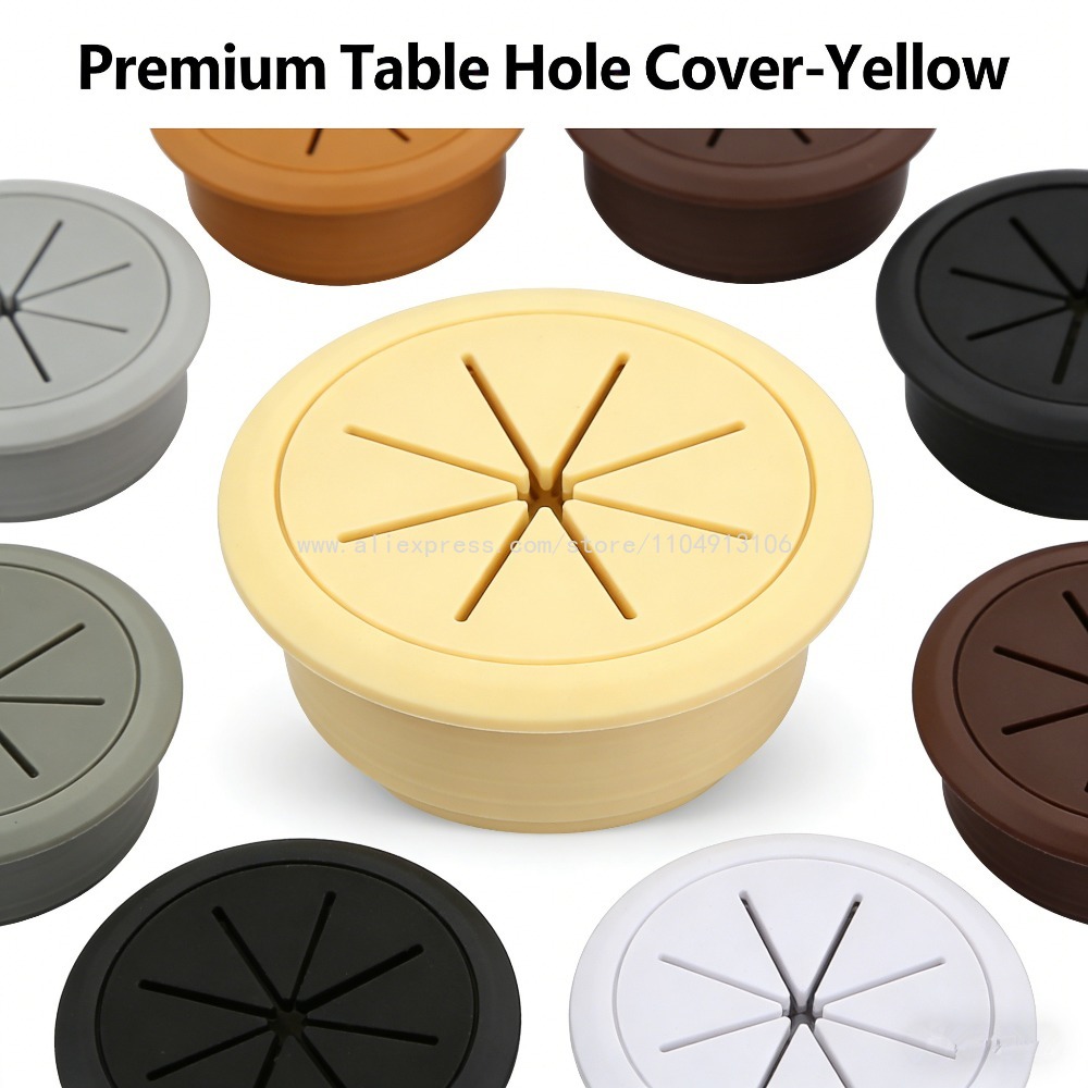 1Pcs Desk Cable Grommet 50/53/ - Office Furniture And Desks review and price